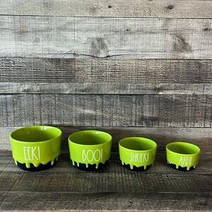 Rae Dunn slime Halloween measuring cups